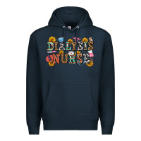 Navy dialysis nurse Premium Hoodie - OliviaCreatesArt