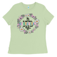 Matcha he has risen Ladies Tee - MaliasSmallBusiness