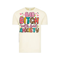Vintage Arctic bad bitch with bad anxiety Vintage Tee - Artiststas