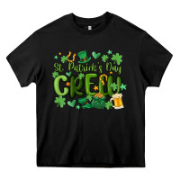 Black st.patrick's day crew Heavy Core Tee - MaliasSmallBusiness