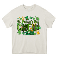 Cream st.patrick's day crew Heavy Core Tee - MaliasSmallBusiness