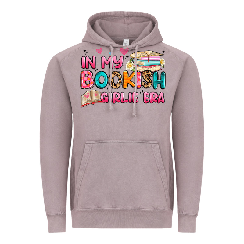 In My Bookish Girlie Era Vintage Hoodie by Artiststas | Teevron