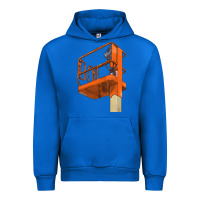 Cobalt Single Man Lift Urban Hoodie - LillyAllenDesigns