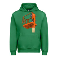 Emerald Single Man Lift Urban Hoodie - LillyAllenDesigns