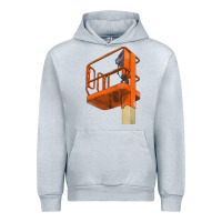 Heather Grey Single Man Lift Urban Hoodie - LillyAllenDesigns