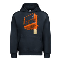 Navy Single Man Lift Urban Hoodie - LillyAllenDesigns