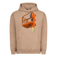 Pigment Burro Single Man Lift Urban Hoodie - LillyAllenDesigns