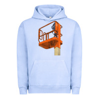 Pigment Grape Ice Single Man Lift Urban Hoodie - LillyAllenDesigns