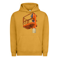 Pigment Peanut Butter Single Man Lift Urban Hoodie - LillyAllenDesigns