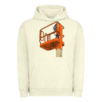 Pigment Pistachio Single Man Lift Urban Hoodie - LillyAllenDesigns