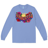 Colony Blue sunkissed Long Sleeve Tee - NancyCooperArtShop