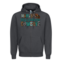 Smoke mama's let your babies be cowboys Zipper Hoodie - OliviaCreatesArt