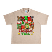 French Oak merry Christmas y'all gnome coffee Urban Heavy Tee - Jasminsmagicworld