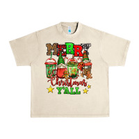 Sandshell merry Christmas y'all gnome coffee Urban Heavy Tee - Jasminsmagicworld