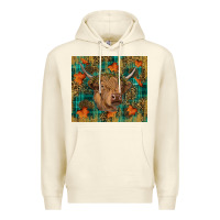 Sandshell Western Fall Cow Premium Hoodie - RanaPortraitStore