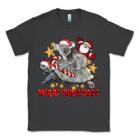 Smoke Merry Christmas Tortoise And Koala Classic Tee - LillyAllenDesigns