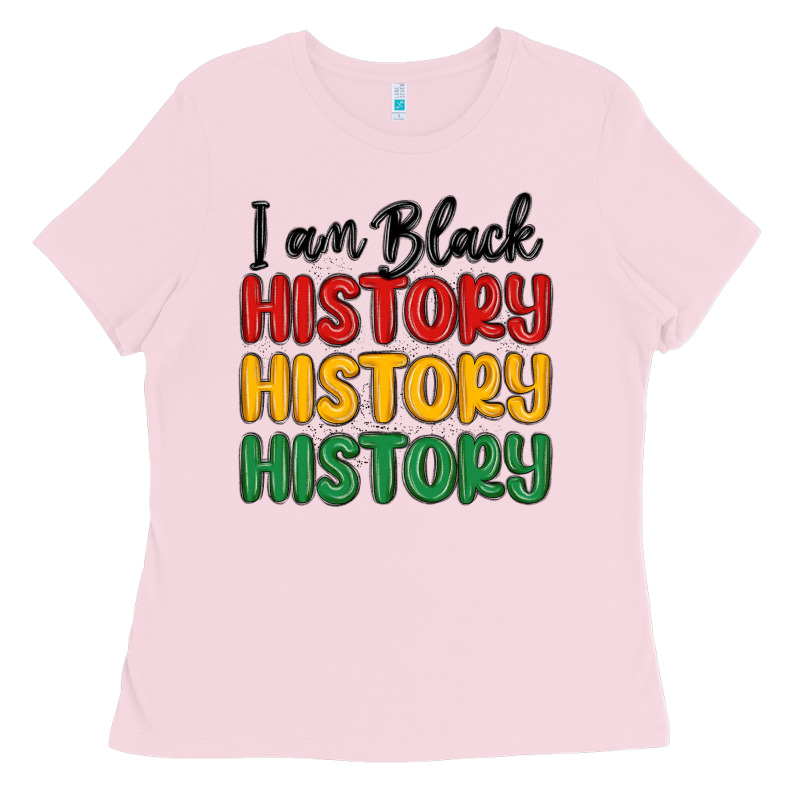 I Am Black History Ladies Tee by MaliasSmallBusiness | Teevron
