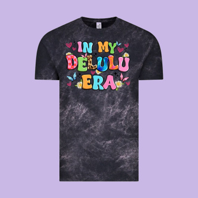 In My Delulu Era Vintage Tee Designed By Artiststas