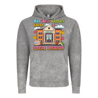 Cloud Rock hot girls support their local library Vintage Hoodie - Artiststas