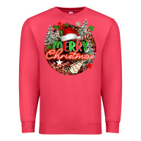 Cardinal Merry christmas Premium Sweatshirt - FaDigitalArtStudio