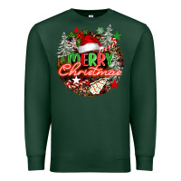 Sports Green Merry christmas Premium Sweatshirt - FaDigitalArtStudio