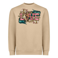 Mushroom Love Horse Heavyweight Sweatshirt - HowdyJamesFarm