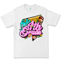 White hello 4th grade Premium Tee - JahusDesignShop