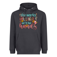 Smoke she works willingly with her hands Heavyweight Hoodie - FaDigitalArtStudio