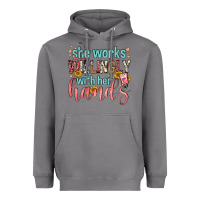 Storm she works willingly with her hands Heavyweight Hoodie - FaDigitalArtStudio