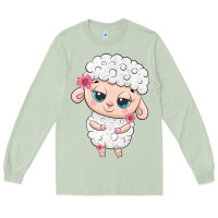 Matcha cute sheep Long Sleeve Tee - texasbilliewilder