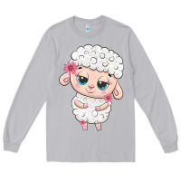 Moon Dust cute sheep Long Sleeve Tee - texasbilliewilder