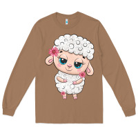 Toasted Coconut cute sheep Long Sleeve Tee - texasbilliewilder