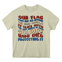 Mossy our flag Heavy Core Tee - MaliasSmallBusiness