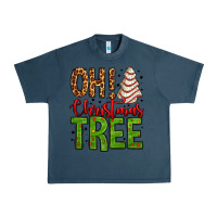 Midnight Navy oh Christmas tree cake Urban Heavy Tee - Jasminsmagicworld