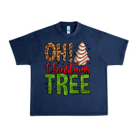 Navy oh Christmas tree cake Urban Heavy Tee - Jasminsmagicworld