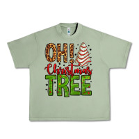 Oil Green oh Christmas tree cake Urban Heavy Tee - Jasminsmagicworld