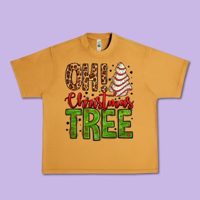Oh Christmas Tree Cake Urban Heavy Tee Designed By Jasminsmagicworld