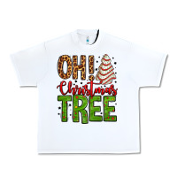 White oh Christmas tree cake Urban Heavy Tee - Jasminsmagicworld