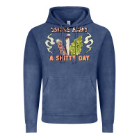 Vintage Denim smoke away a sh tty day Vintage Hoodie - Artiststas