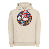 Pigment French Oak Western Mama Patriotic Urban Hoodie - LillyAllenDesigns