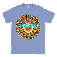 Colony Blue hello summer Classic Tee - JahusDesignShop