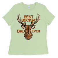 Matcha best buckin' dad ever deer Ladies Tee - Jasminsmagicworld