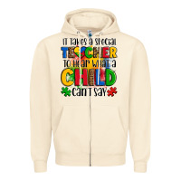 Sandshell it takes a special teacher to hear what a child can't say Zipper Hoodie - OliviaCreatesArt