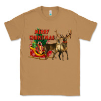 Toasted Coconut merry christmas two deers Classic Tee - LillyAllenDesigns