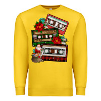 Lemon christmas cassette gemstone Premium Sweatshirt - FaDigitalArtStudio