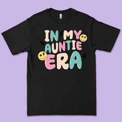 In My Auntie Era Premium Tee Designed By Maliassmallbusiness