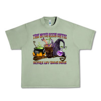 Oil Green this witch needs coffee before any hocus pocus Urban Heavy Tee - BarkalooDesign