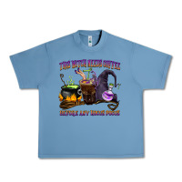 Pebble Blue this witch needs coffee before any hocus pocus Urban Heavy Tee - BarkalooDesign