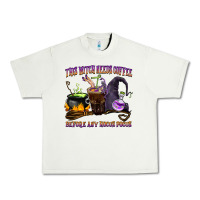Pistachio this witch needs coffee before any hocus pocus Urban Heavy Tee - BarkalooDesign