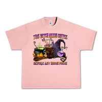 Salmon this witch needs coffee before any hocus pocus Urban Heavy Tee - BarkalooDesign